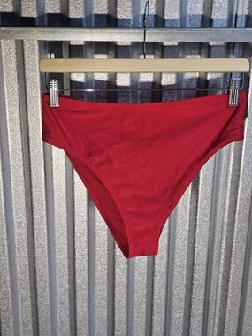 Red Swim Bottoms